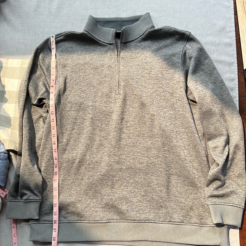 Under Armour Cold Gear quarter zip pullover.